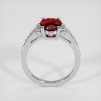 2.01 Ct. Ruby Ring, Platinum 950 3