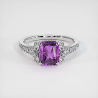 2.34 Ct. Sapphire Ring, Platinum 950 1