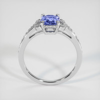 1.20 Ct. Bluish Purple Sapphire Ring, 10K White Gold 3