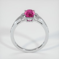 2.46 Ct. Sapphire Ring, 14K White Gold 3