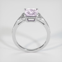 3.02 Ct. Pink Sapphire Ring, 14K White Gold 3