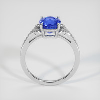 3.09 Ct. Sapphire Ring, 14K White Gold 3