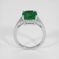 2.58 Ct. Emerald Ring, 18K White Gold 3