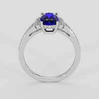 1.85 Ct. Blue Sapphire Ring, 18K White Gold 3