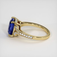 3.02 Ct. Sapphire Ring, 18K Yellow Gold 4