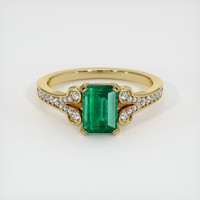 Emerald Ring 1.32 Ct., 18K Yellow Gold Preview