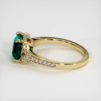 1.93 Ct. Emerald Ring, 18K Yellow Gold 4