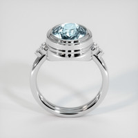 4.06 Ct. Sapphire Ring, Platinum 950 3