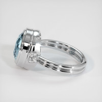 4.06 Ct. Sapphire Ring, Platinum 950 4