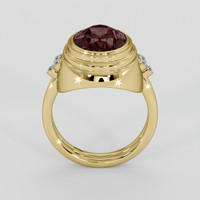4.82 Ct. Red Garnet Ring, 14K Yellow Gold 3