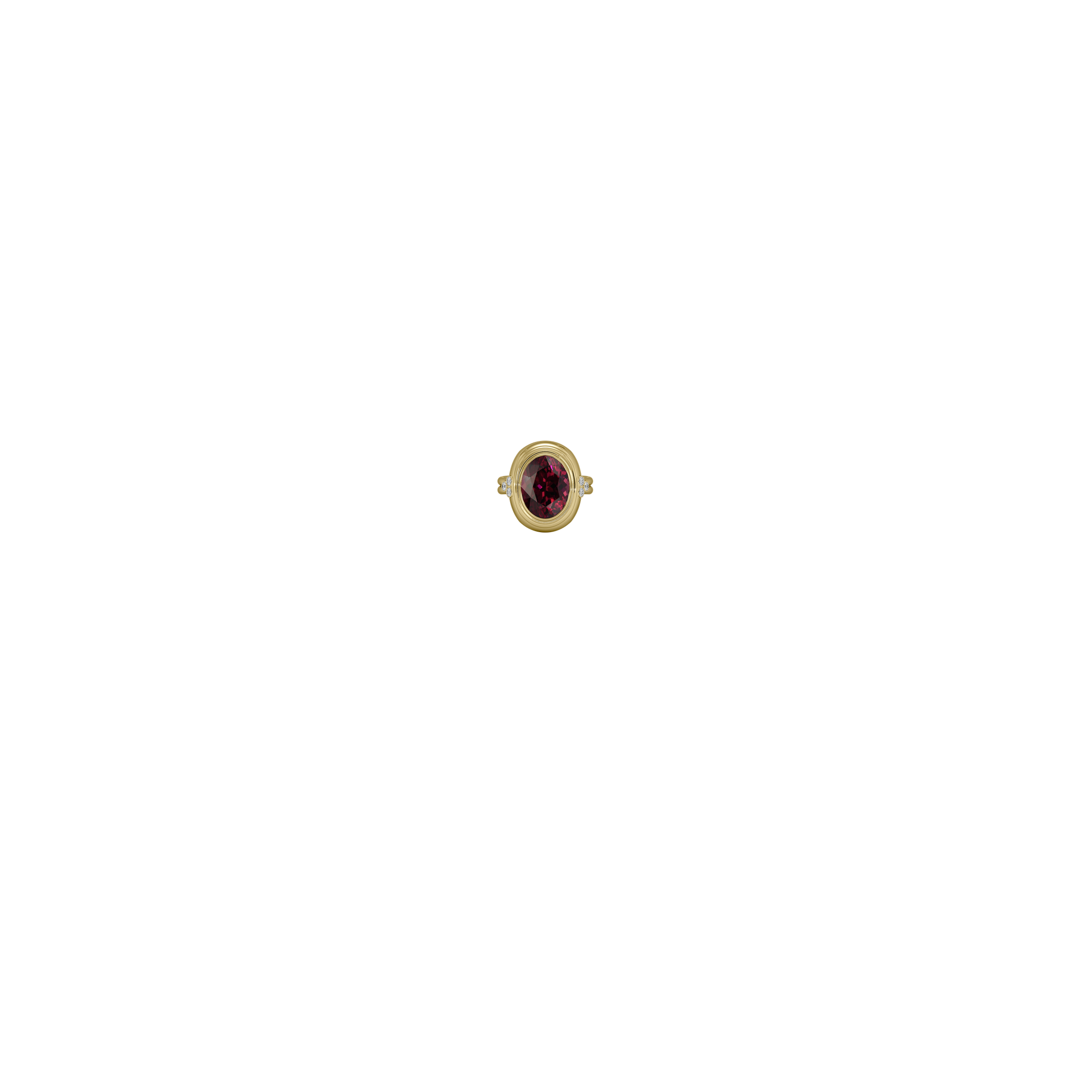 Jewelry image on model