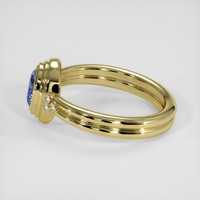 0.96 Ct. Bi Color Sapphire Ring, 14K Yellow Gold 4