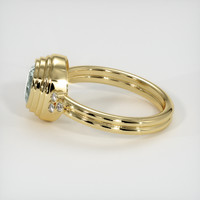 1.66 Ct. Sapphire Ring, 14K Yellow Gold 4