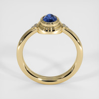 1.54 Ct. Sapphire Ring, 18K Yellow Gold 3