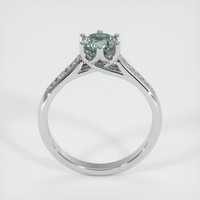 0.76 Ct. Sapphire Ring, Platinum 950 3