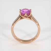 1.72 Ct. Sapphire Ring, 18K Rose Gold 3