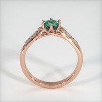 0.82 Ct. Sapphire Ring, 18K Rose Gold 3