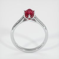 1.02 Ct. Ruby Ring, 14K White Gold 3