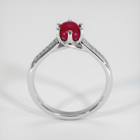 1.19 Ct. Ruby Ring, 14K White Gold 3