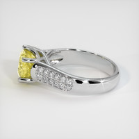 2.51 Ct. Sapphire Ring, 18K White Gold 4