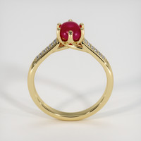 1.19 Ct. Ruby Ring, 14K Yellow Gold 3