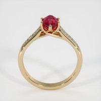 1.02 Ct. Ruby Ring, 18K Yellow Gold 3