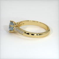 1.15 Ct. Sapphire Ring, 18K Yellow Gold 4