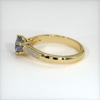 1.17 Ct. Sapphire Ring, 18K Yellow Gold 4
