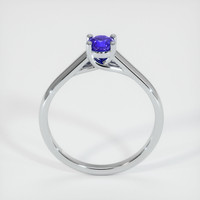 0.44 Ct. Blue Sapphire Ring, Platinum 950 3