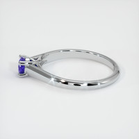 0.44 Ct. Blue Sapphire Ring, Platinum 950 4