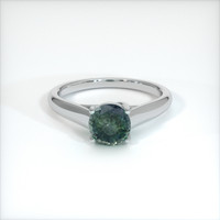 1.71 Ct. Sapphire Ring, Platinum 950 1