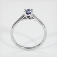0.49 Ct. Purple Sapphire Ring, 14K White Gold 3