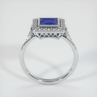 1.33 Ct. Blue Sapphire Ring, Platinum 950 3