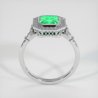 1.45 Ct. Emerald Ring, Platinum 950 3