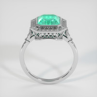 2.04 Ct. Emerald Ring, Platinum 950 3