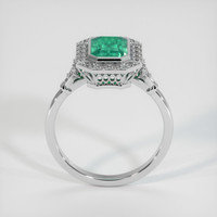 1.58 Ct. Emerald Ring, Platinum 950 3