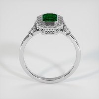 1.00 Ct. Emerald Ring, Platinum 950 3