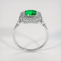 1.46 Ct. Emerald Ring, Platinum 950 3