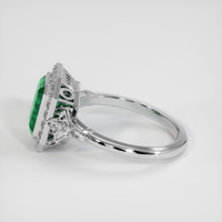 2.44 Ct. Emerald Ring, Platinum 950 4