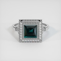 1.63 Ct. Gemstone Ring, Platinum 950 1