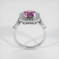 2.62 Ct. Pink Sapphire Ring, Platinum 950 3