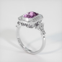 3.57 Ct. Sapphire Ring, Platinum 950 2