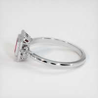 0.98 Ct. Ruby Ring, Platinum 950 4