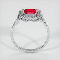 1.22 Ct. Ruby Ring, Platinum 950 3