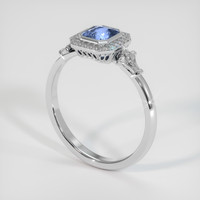 1.16 Ct. Sapphire Ring, Platinum 950 2