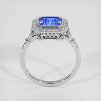 2.58 Ct. Blue Sapphire Ring, Platinum 950 3