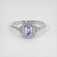 0.73 Ct. Sapphire Ring, Platinum 950 1