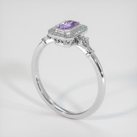 0.73 Ct. Sapphire Ring, Platinum 950 2