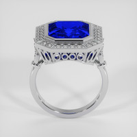 5.62 Ct. Blue Sapphire Ring, Platinum 950 3