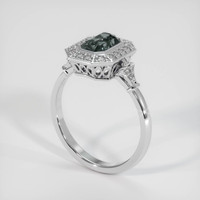 1.71 Ct. Sapphire Ring, Platinum 950 2